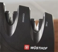 Wusthof Precision Edge 2-Stage Manual Knife Sharpener -KnifeMaster Store wusthof precision edge 2 stage manual knife sharpener 2