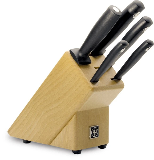 Wusthof Silverpoint 5-piece Professional Knife Block 1 Wusthof Silverpoint 5-piece Professional Knife Block
